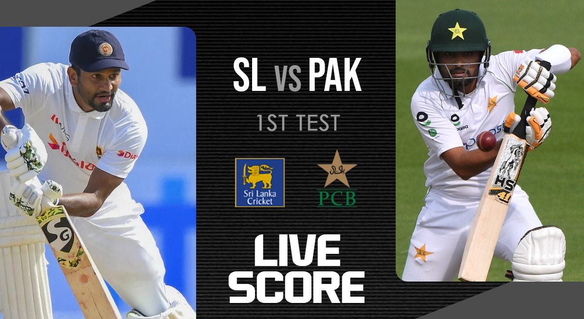 SL vs PAK Live Score Pakistan eye positive start to their WTC 202325