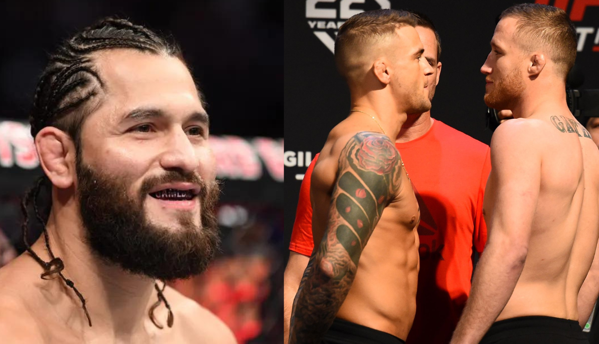 Original BMF Jorge Masvidal Reacts To Dustin Poirier And Justin Gaethje ...