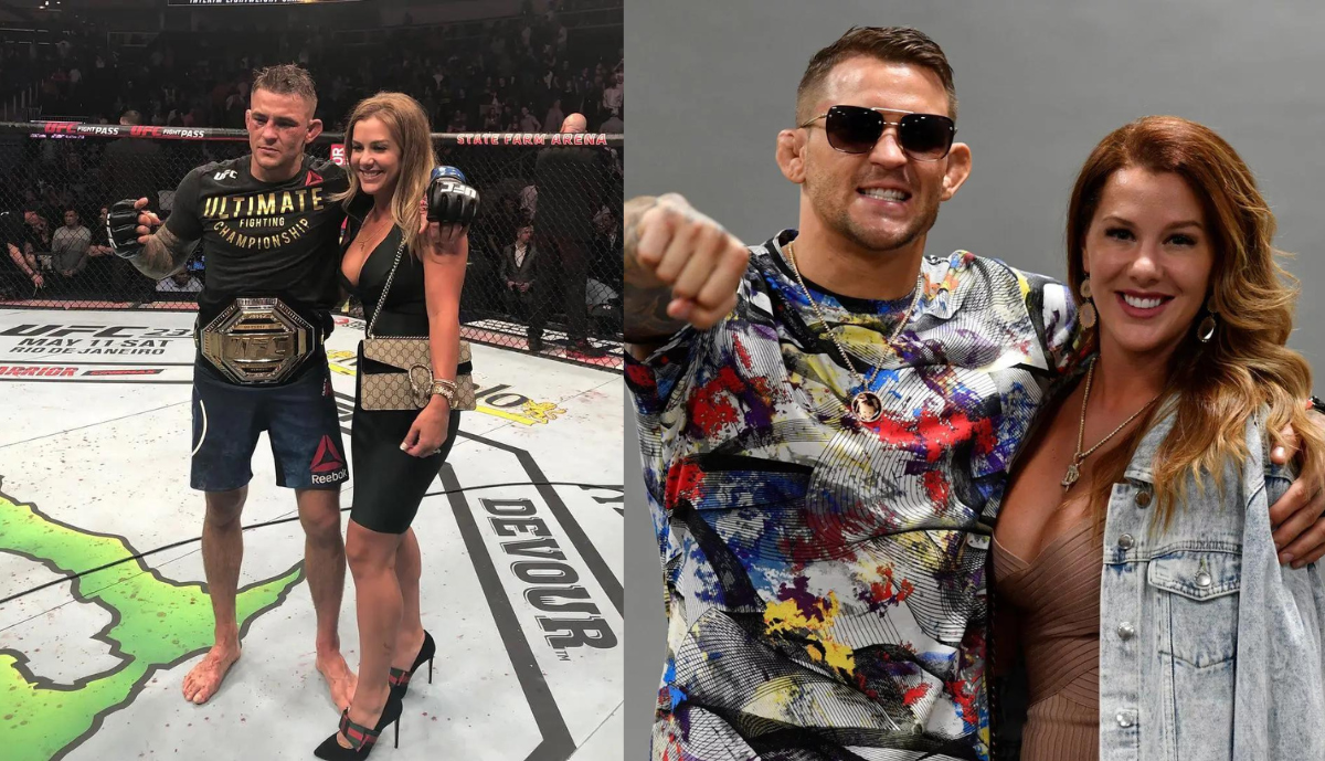 Who is Dustin Poirier's wife Jolie and does he have any children