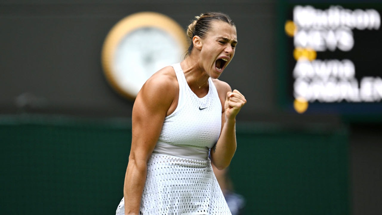 Aryna Sabalenka Overpowers Keys To Book Semifinal Spot At Wimbledon 2023