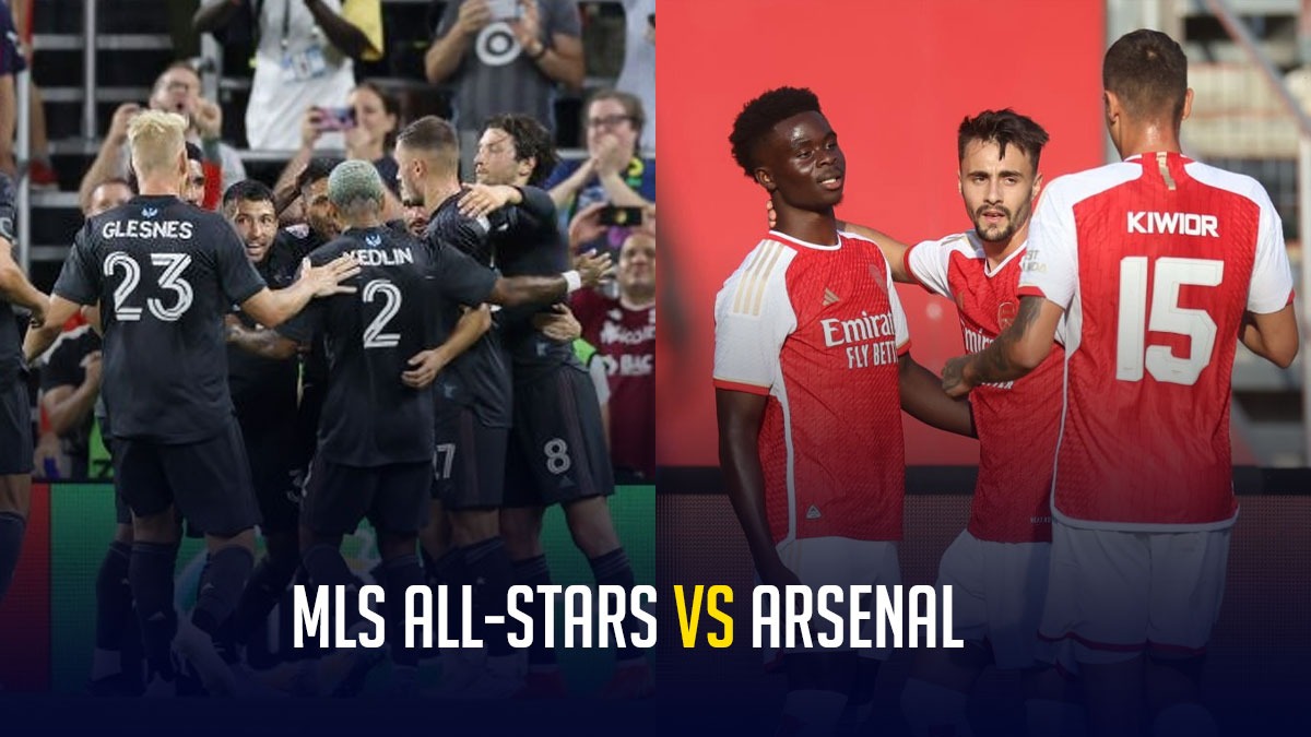 Watch highlights of MLS All-Stars vs Arsenal (preseason game)