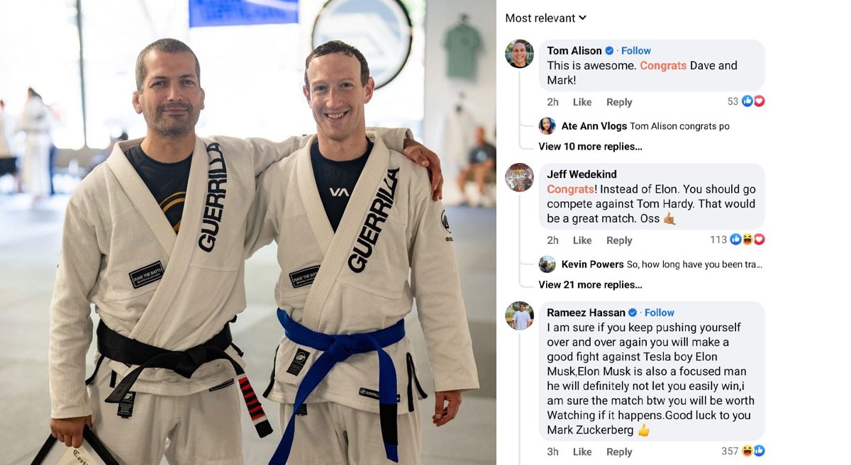 Watch: Man Trains Jiu-Jitsu With Mark Zuckerberg, Says Looking Forward To  Train With Musk