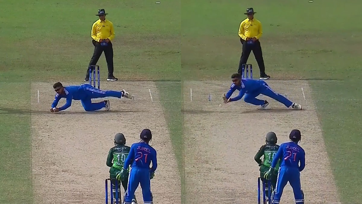 WATCH Riyan Parag's controversial catch in IND A vs PAK A final