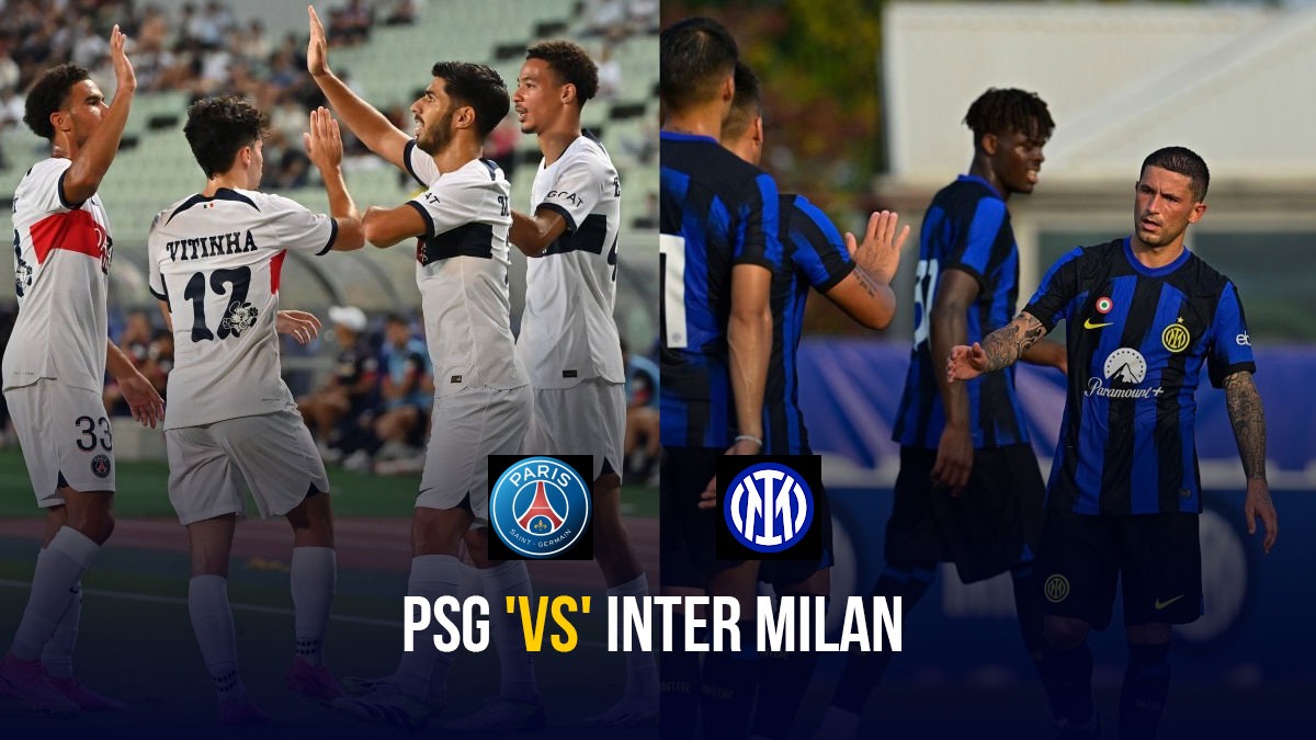 PSG vs Inter LIVE, Club Friendly LIVE 2023 Football