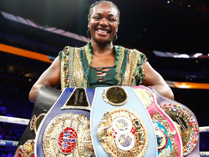 Claressa Shields Beats Tank Davis, Stevenson, Haney For 'Best Boxer