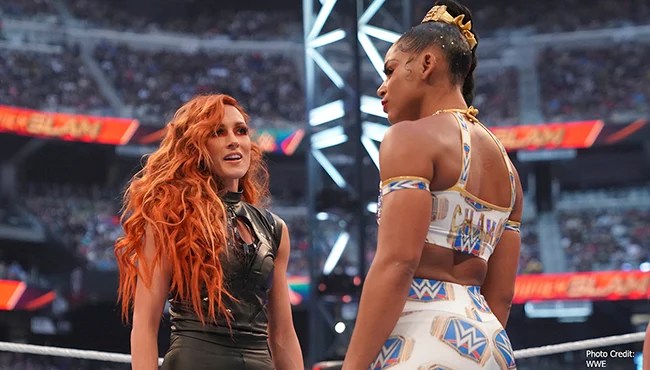 WWE x Fortnite: Bianca Belair, Becky Lynch, Cosmetics, And More - GINX TV