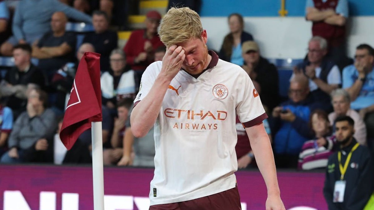 Manchester City's Kevin De Bruyne could miss rest of year with