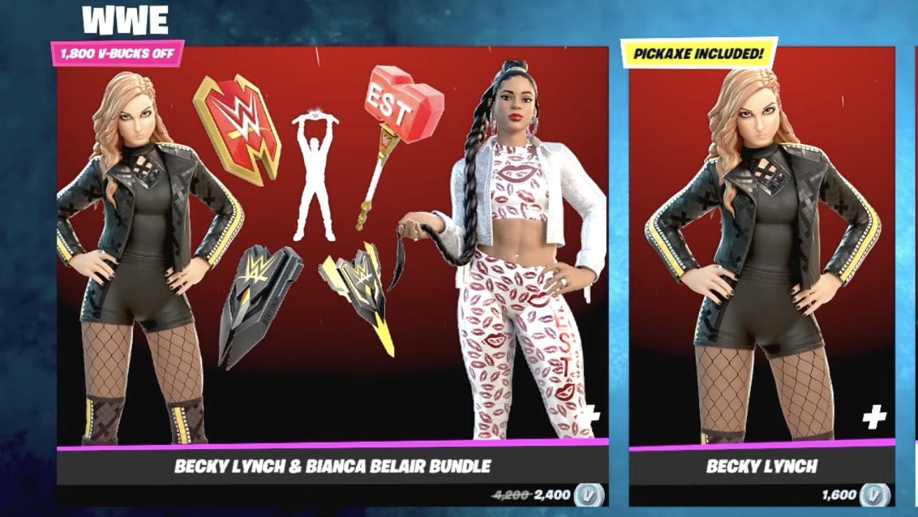 NEW* BEST BECKY LYNCH SKIN COMBOS!