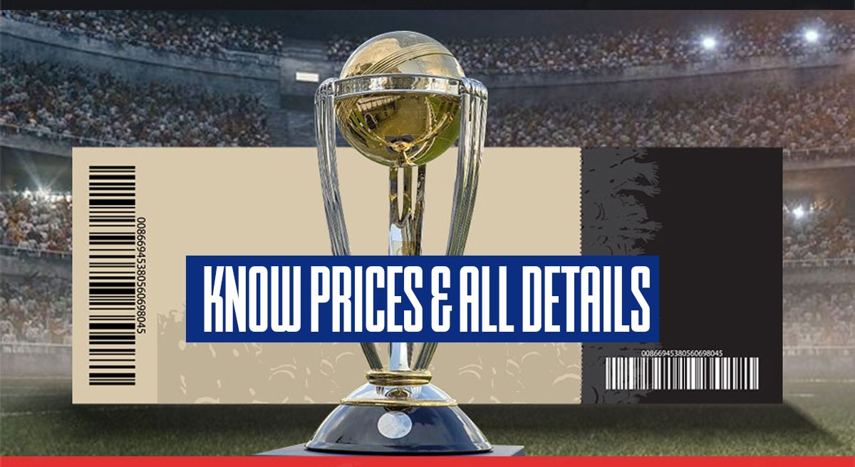 Registration starts for ODI World Cup 2023 Tickets, Know step-by-step  process