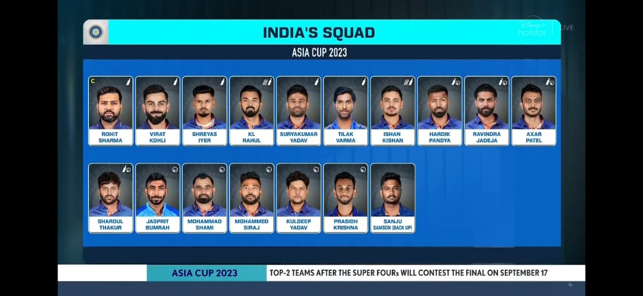 Star Sports makes big blunder, leaves Shubman Gill out of India Asia Cup 2023 squad, Ajit Agarkar officially name squad