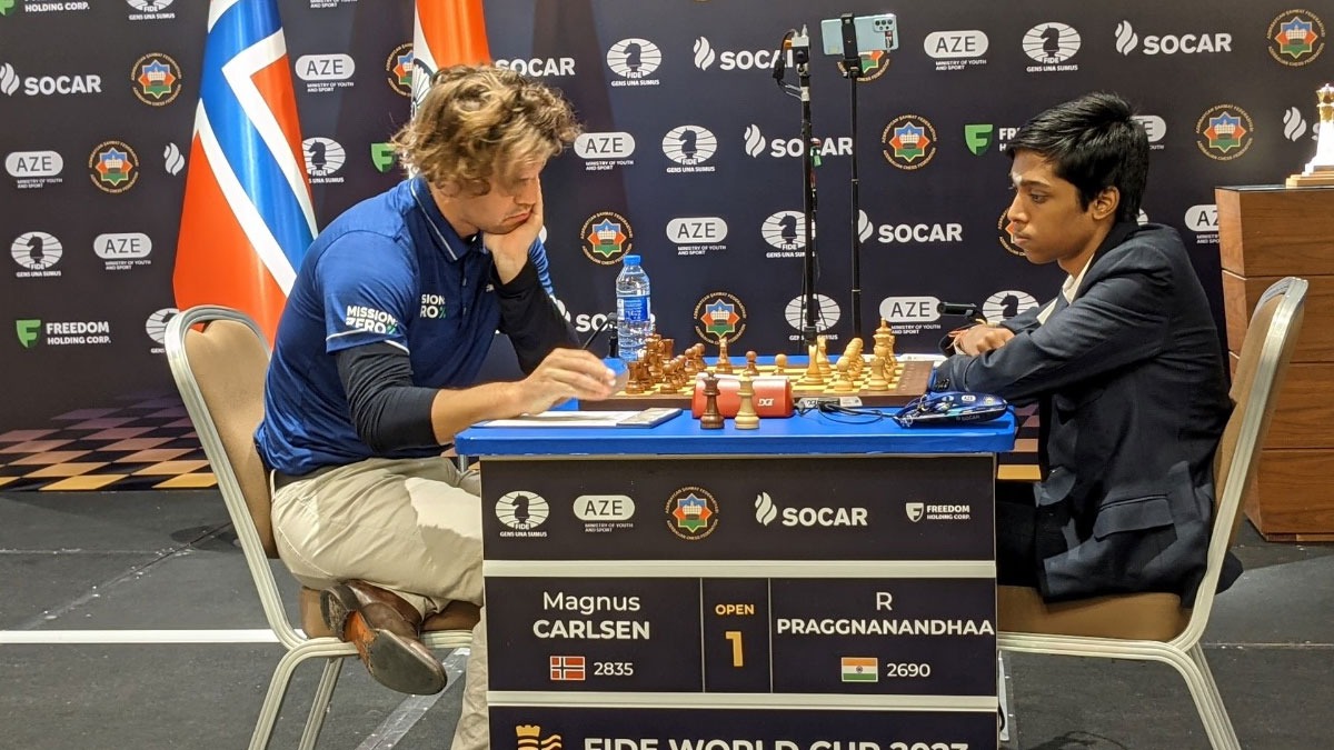 Chess World Cup Final HIGHLIGHTS: Carlsen wins maiden World Cup as  Praggnanandhaa finishes 2nd - India Today