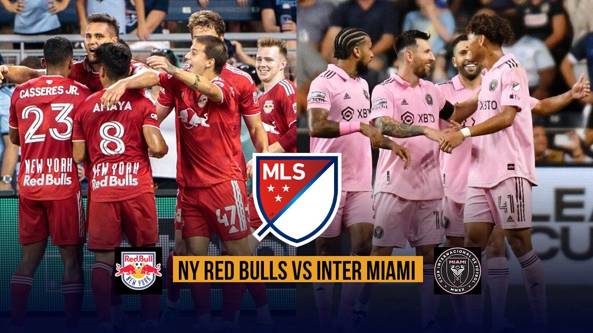 NY Red Bulls vs Inter Miami LIVE , Lionel Messi makes MLS debut