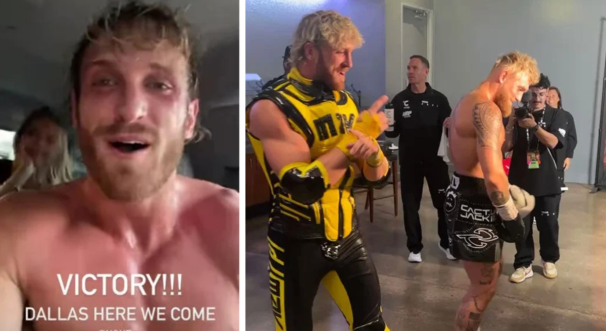 WATCH Logan Paul Wins SummerSlam Match and Reaches Dallas To See