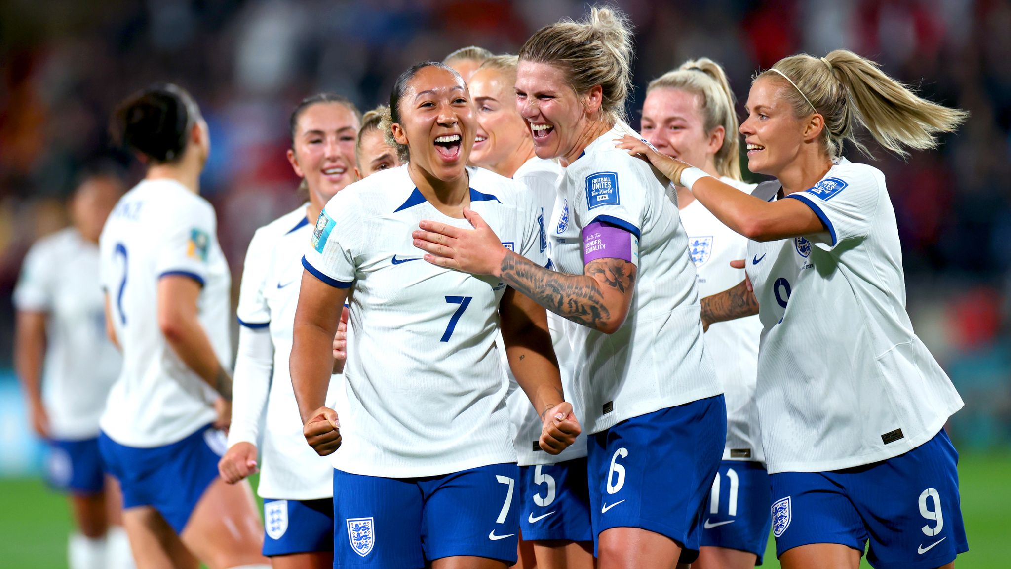 Lauren James' goal in FIFA Women's World Cup 2023 in England vs China