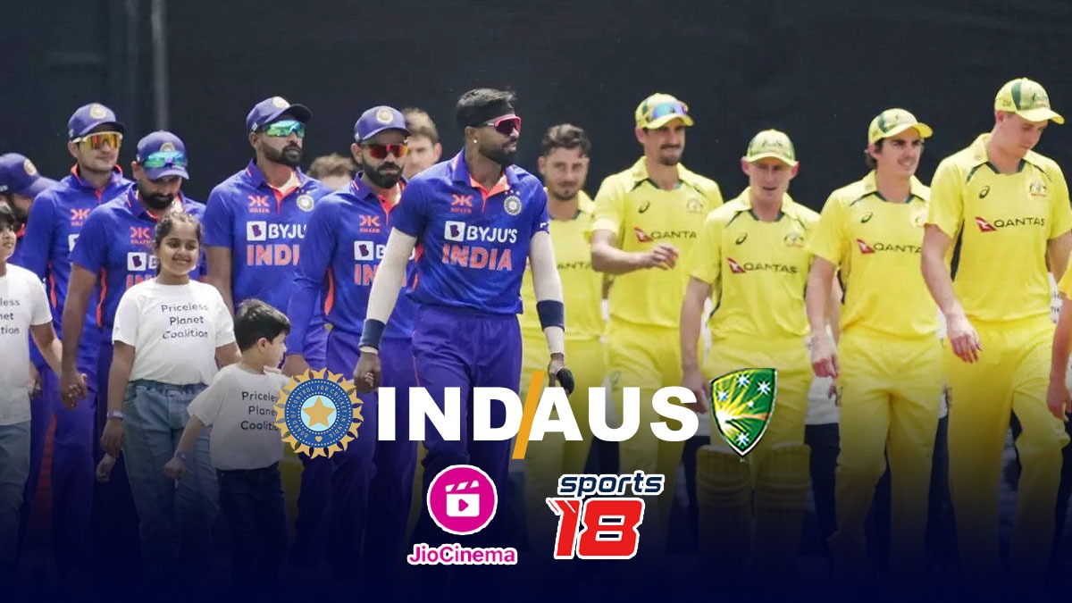 IND Vs AUS LIVE Broadcast On Five Channels, Live Streaming On JioCinema