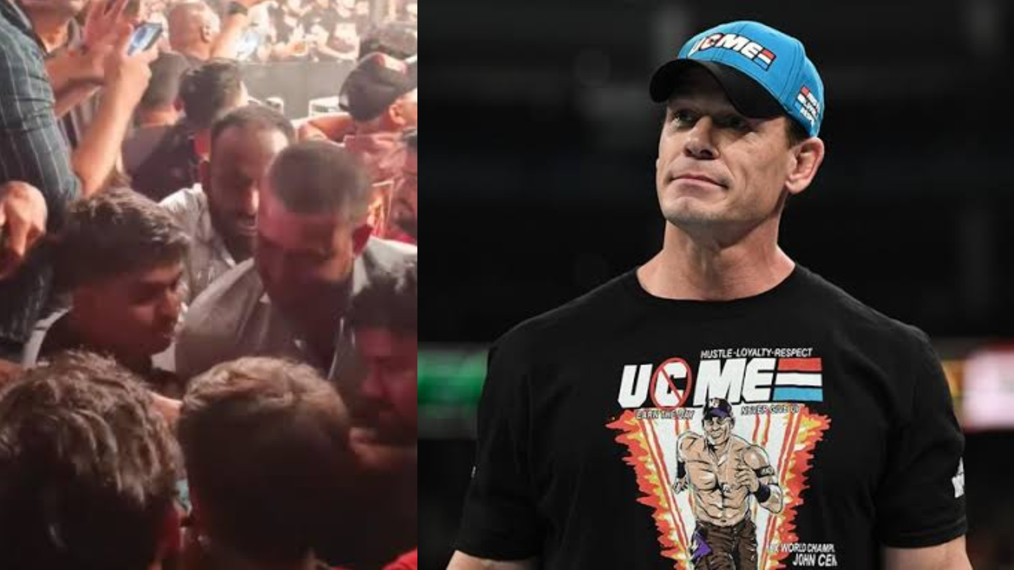 John Cena reacts to India event after fans in Hyderabad fight for his t ...