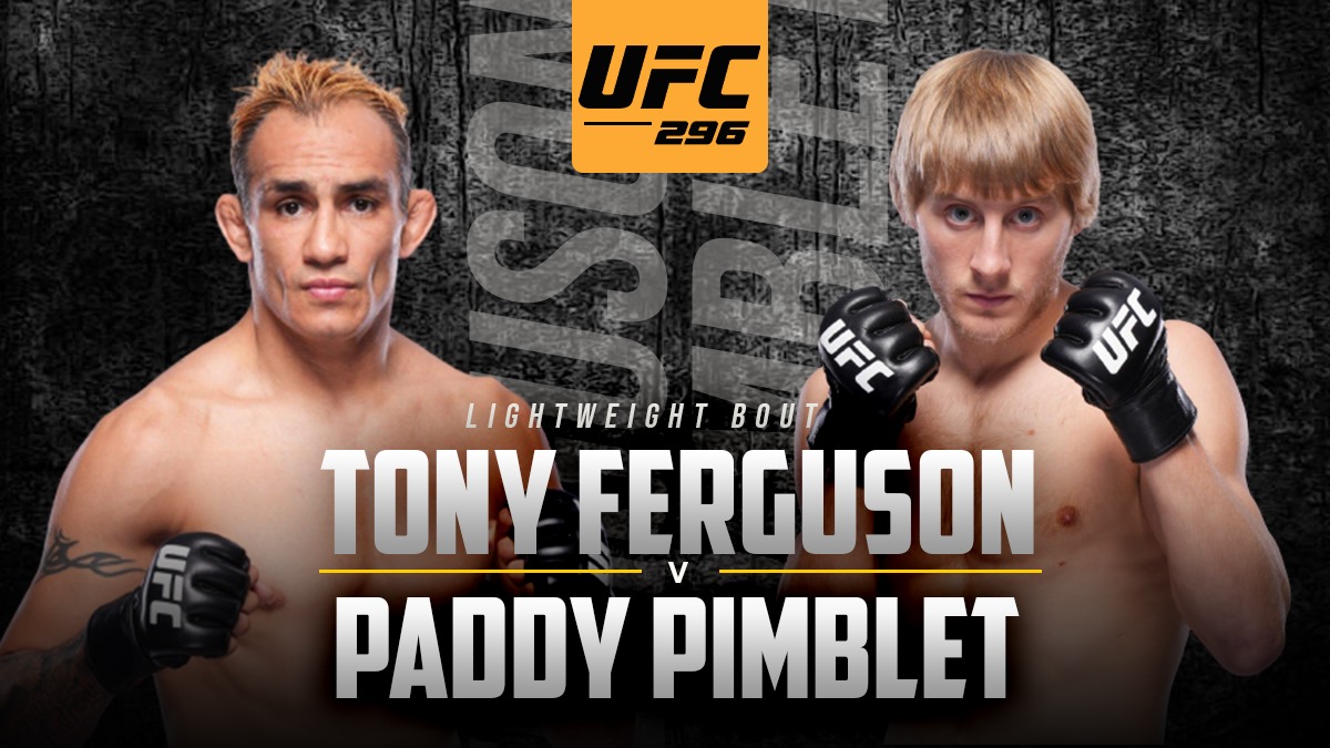 Paddy Pimblett Labels Showdown With Ex-Champ Tony Ferguson At UFC 296 A ...