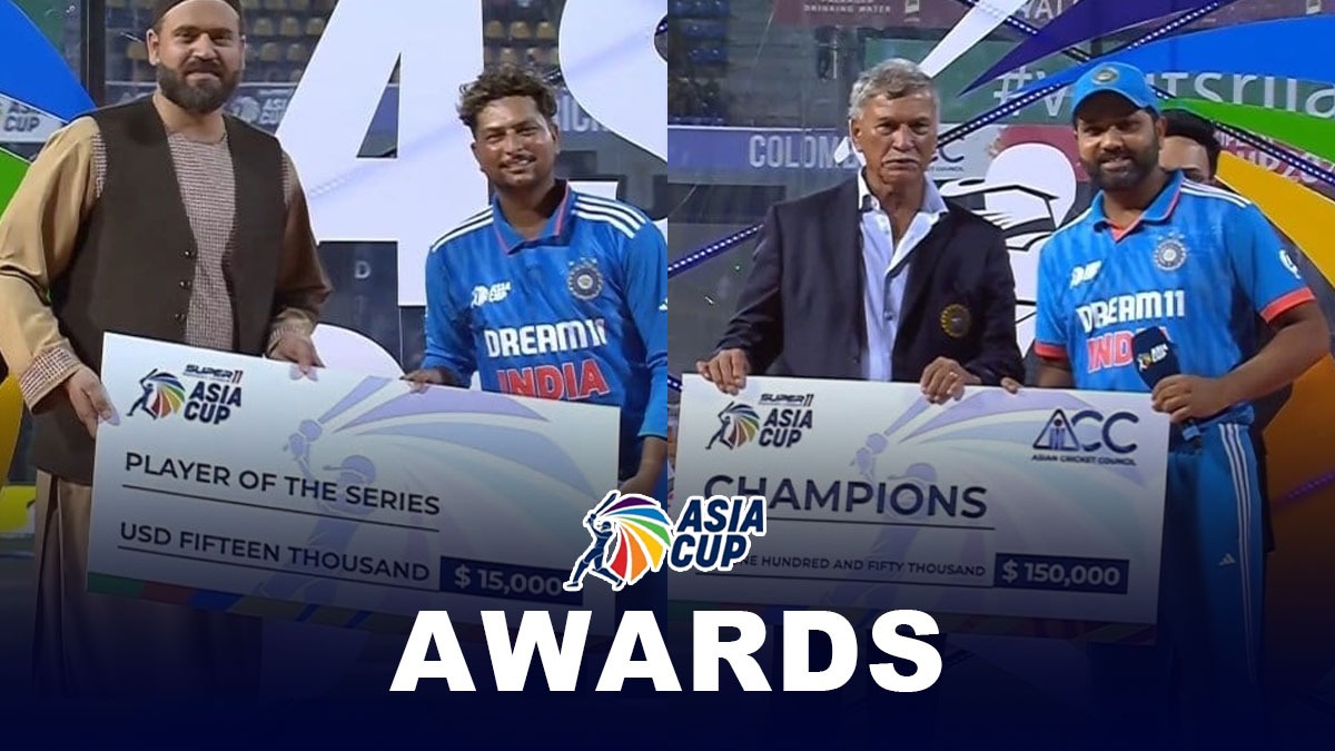 Asia Cup 2023 Full List Of Award Winners After Asia Cup Final