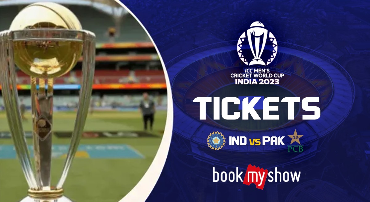 Tickets for ODI World Cup India vs Pakistan 2023 go on sale for the