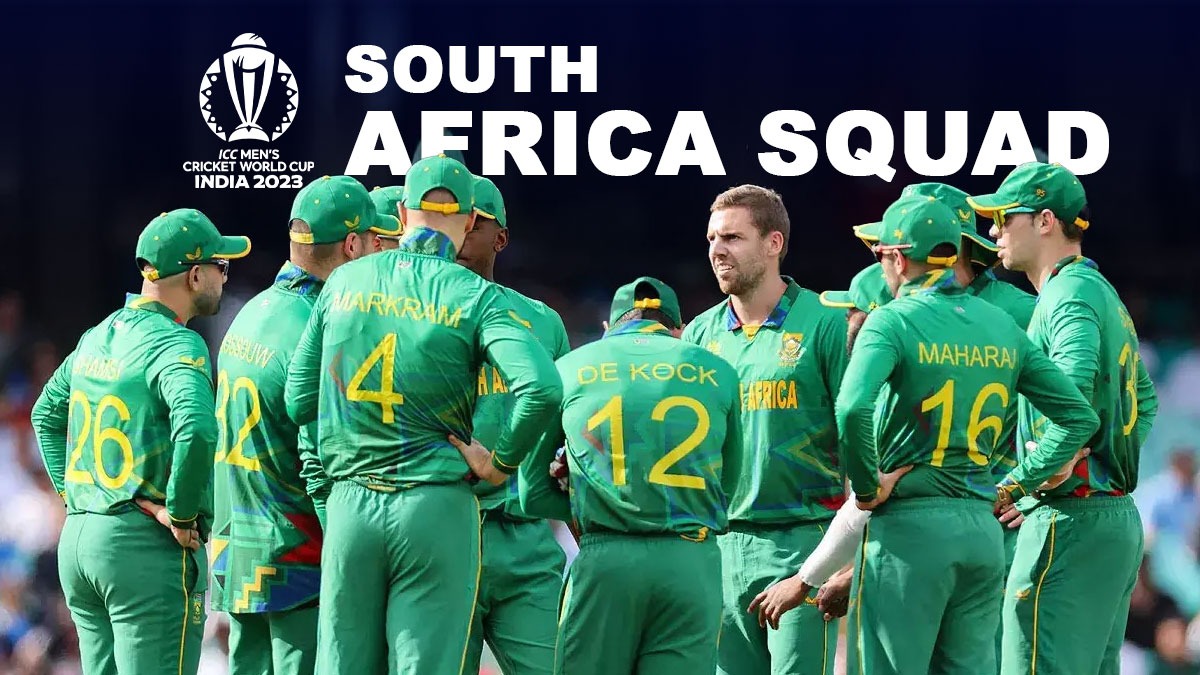 South Africa unveil new jersey ahead of ODI World Cup