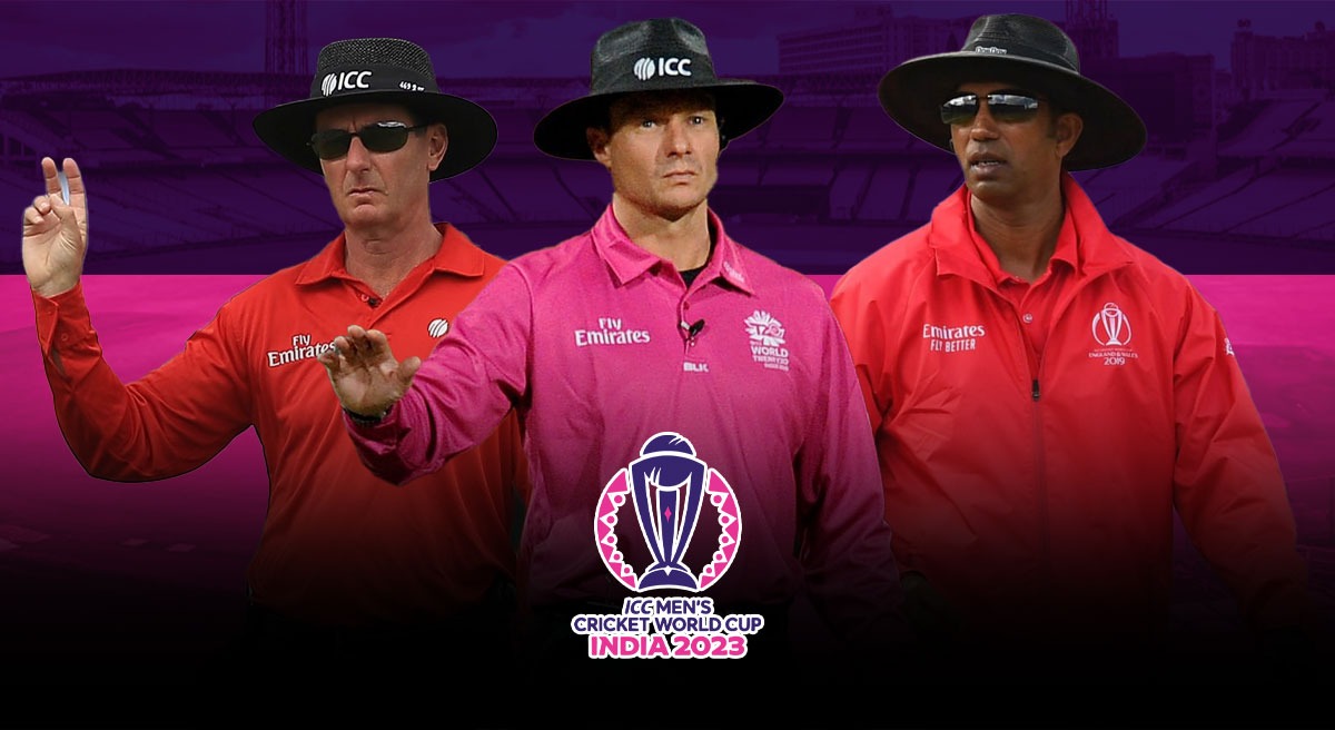 ICC appoints umpires for 2023 Cricket World Cup opener