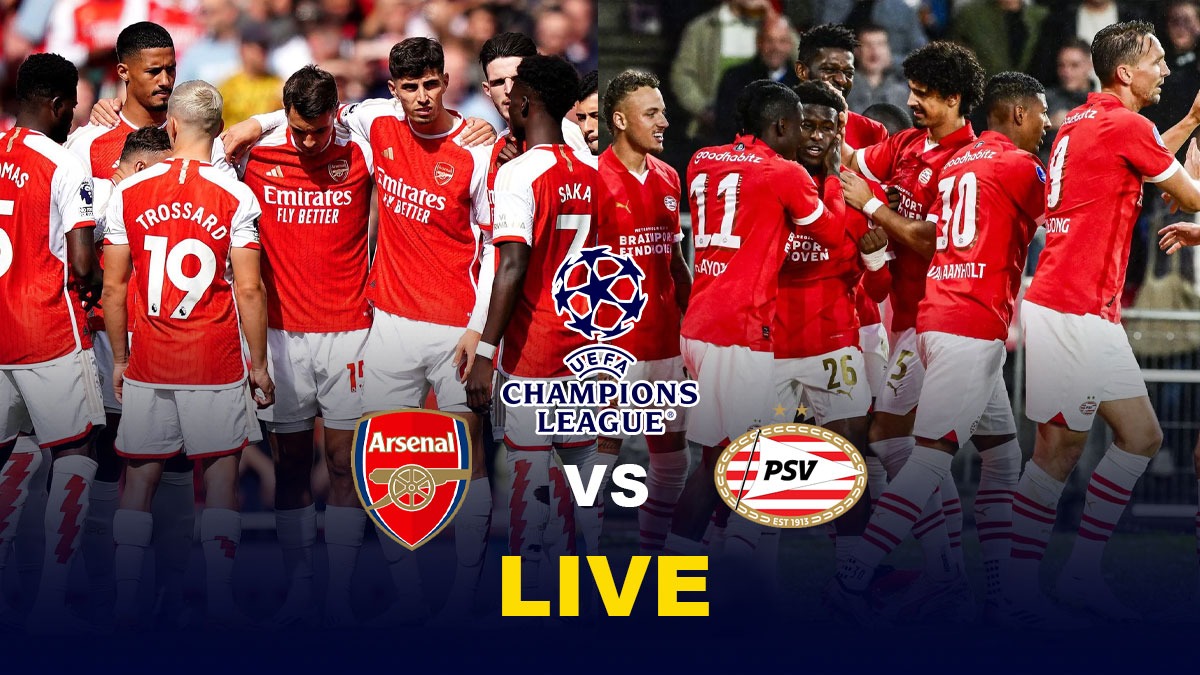 Arsenal vs PSV Eindhoven: How to watch on TV live stream, team