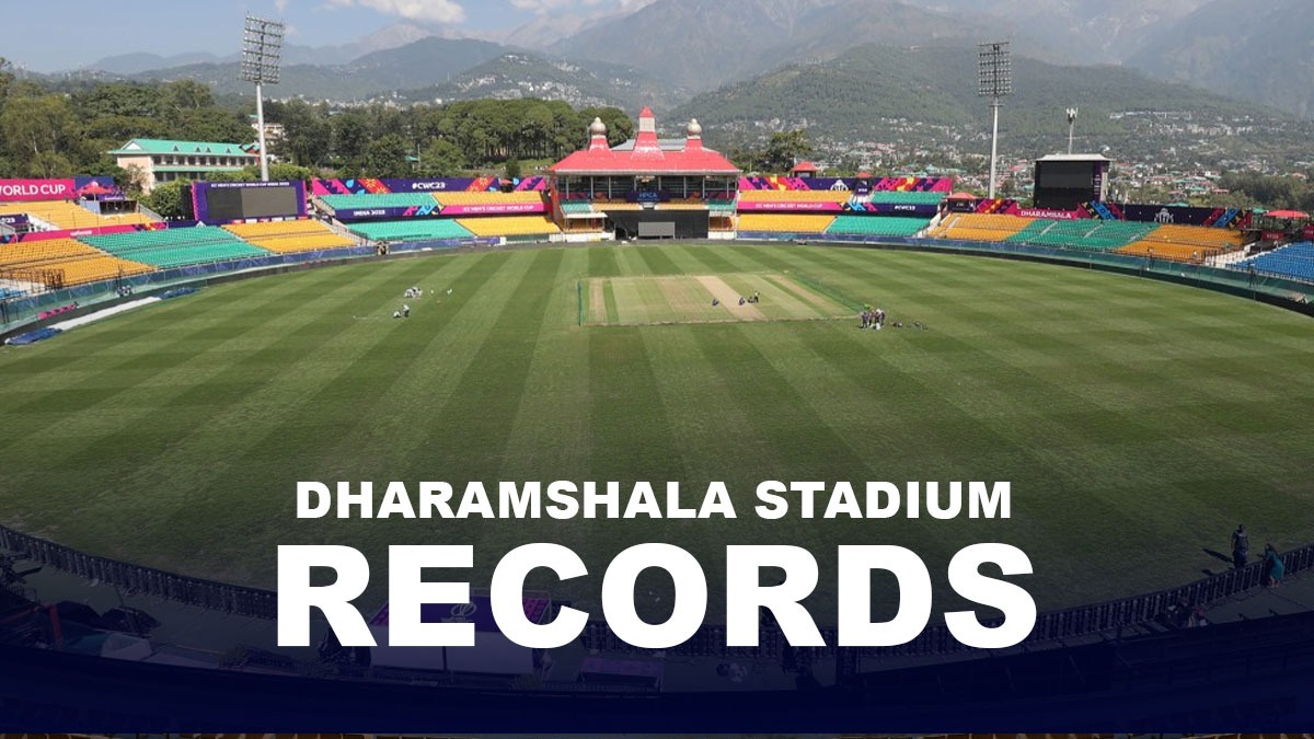World Cup 2023 Dharamshala Stadium Record Ahead Of Ind Vs Nz Clash In Hpca Stadium 8685