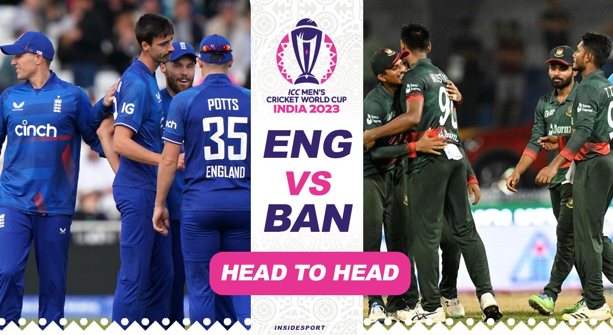 ENG vs BAN Head to Head Record ahead of World Cup 2023 meeting in