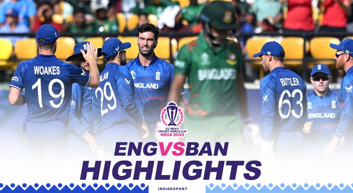 ENG Vs BAN Highlights: Malan, Topley Shine As ENG Grabs First World Cup Win