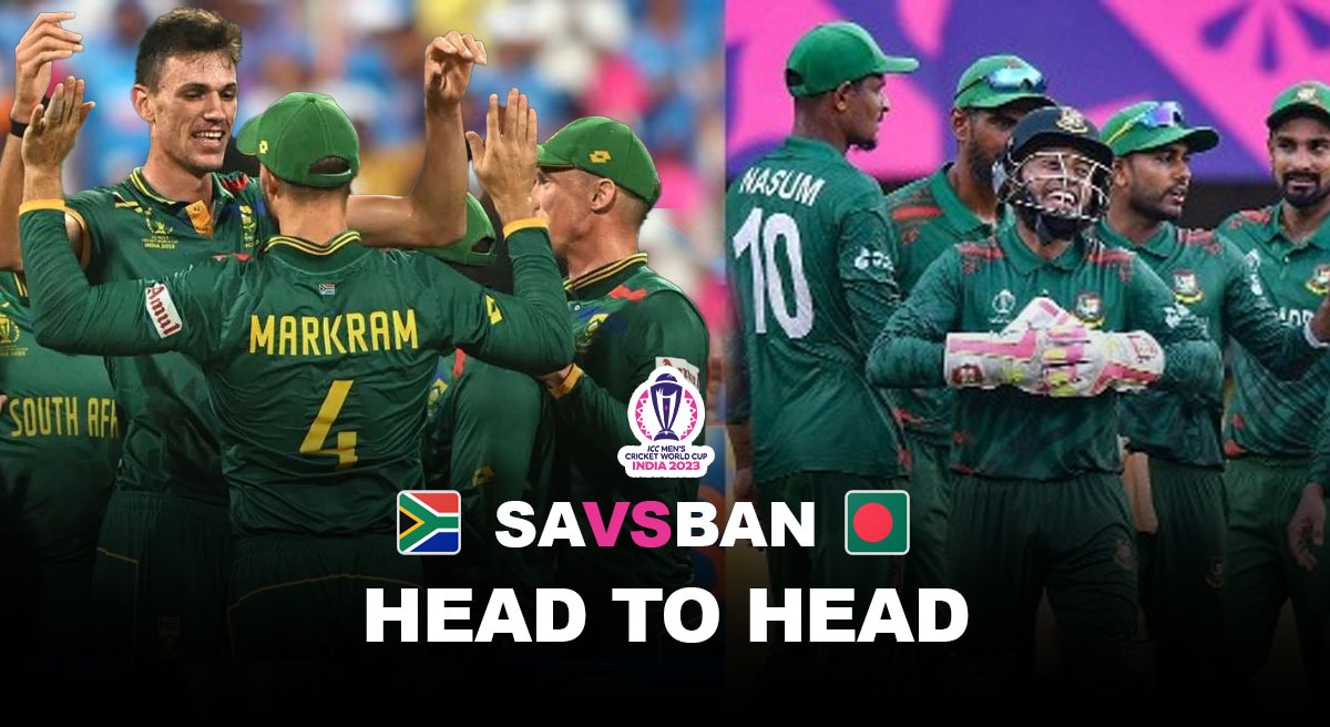 SA vs BAN Head to Head: Record ahead of World Cup 2023 clash in Mumbai