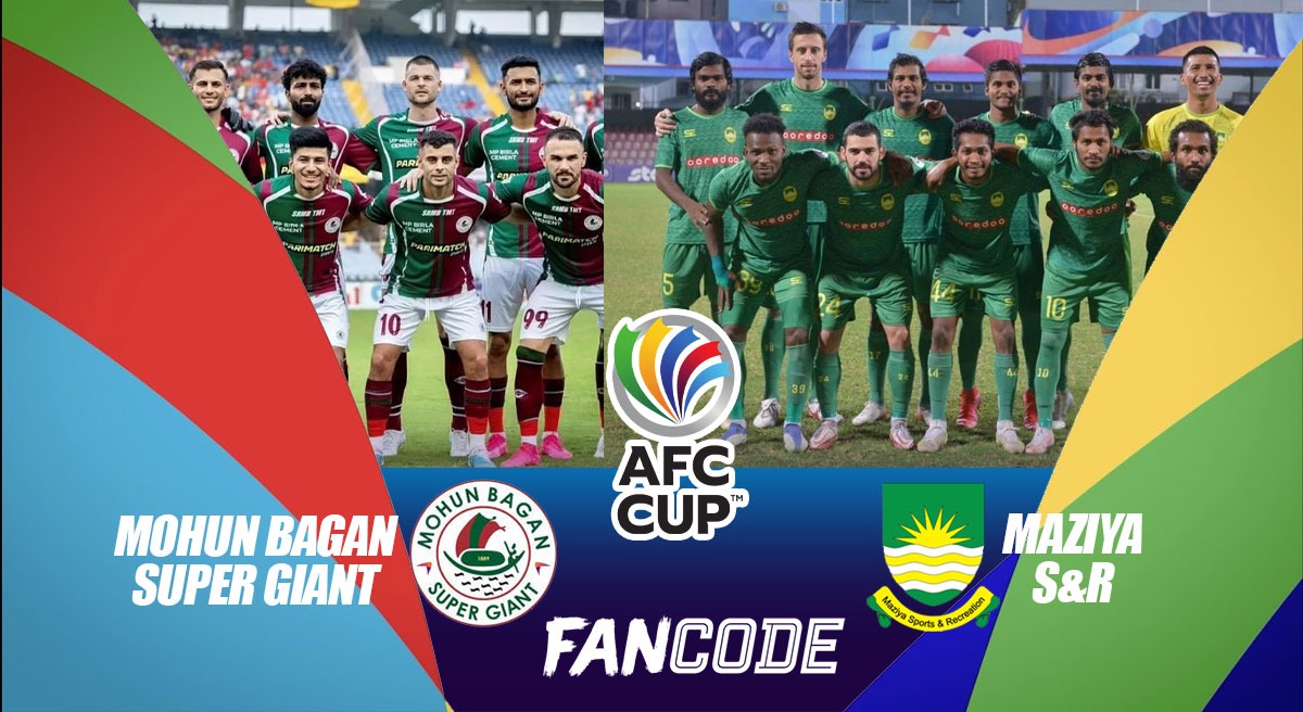 Mohun Bagan Super Giant vs Maziya FC, AFC Cup 2023-24 Live