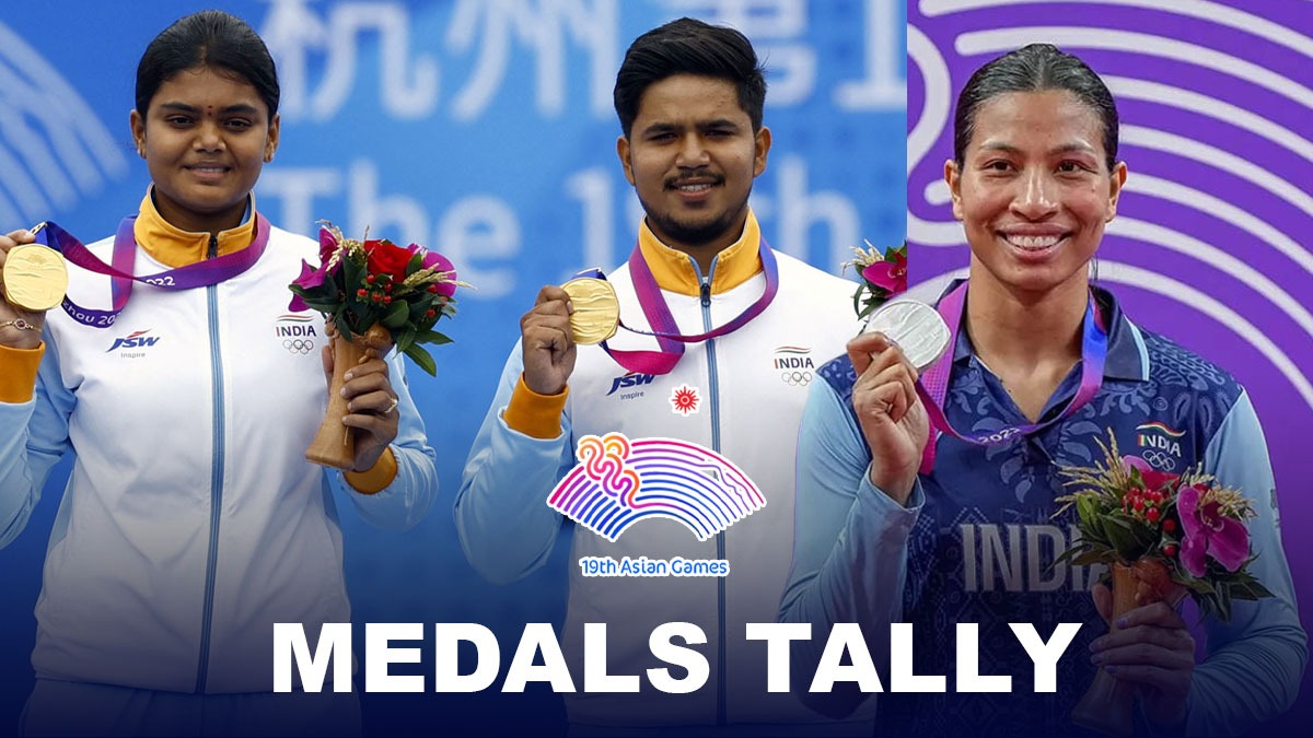 Asian Games Medals Tally List of India winners in Hangzhou