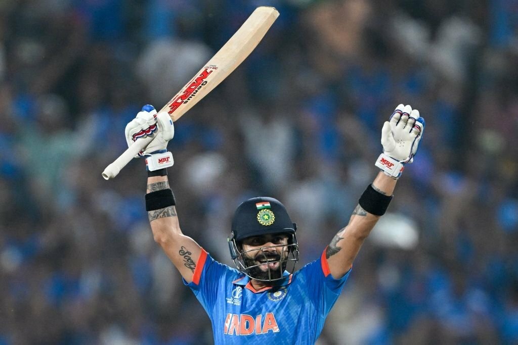 Watch: Virat Kohli slams 48th ODI ton in IND vs BAN World Cup clash