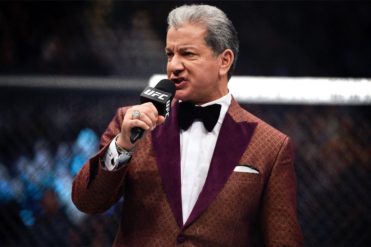 $12 Million Man Bruce Buffer, 66, Reveals Why He Warms Up Before Announcing Fights