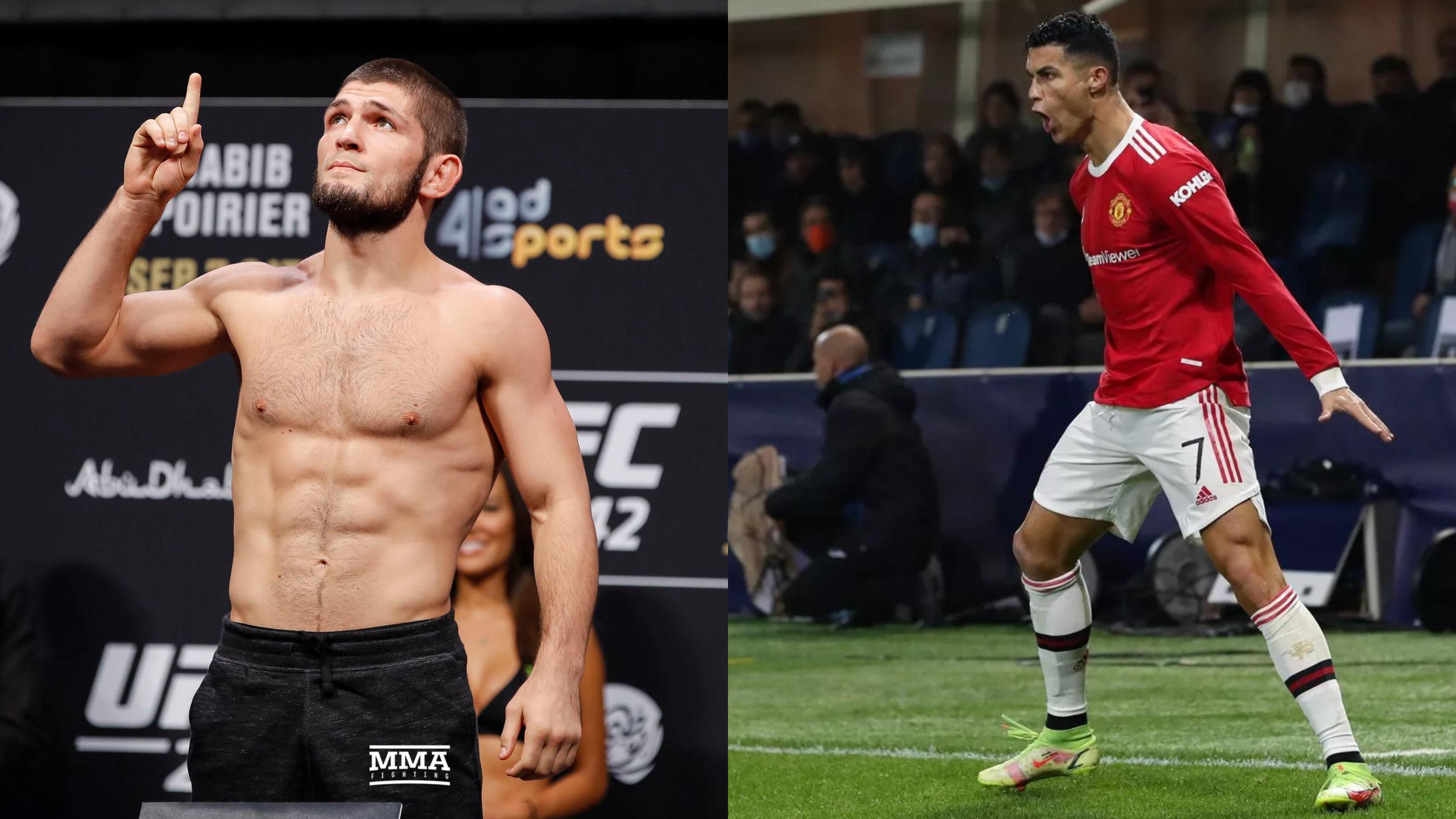 Virat Kohli and Khabib Nurmagomedov react to iconic Cristiano Ronaldo and  Lionel Messi photo