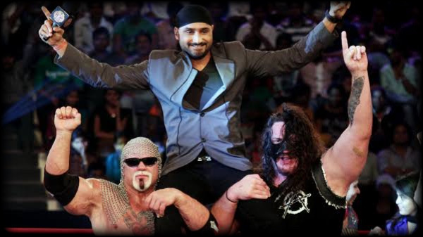 Harbhajan Singh’s Epic Victory Over a WWE Legend in the Pro Wrestling Ring