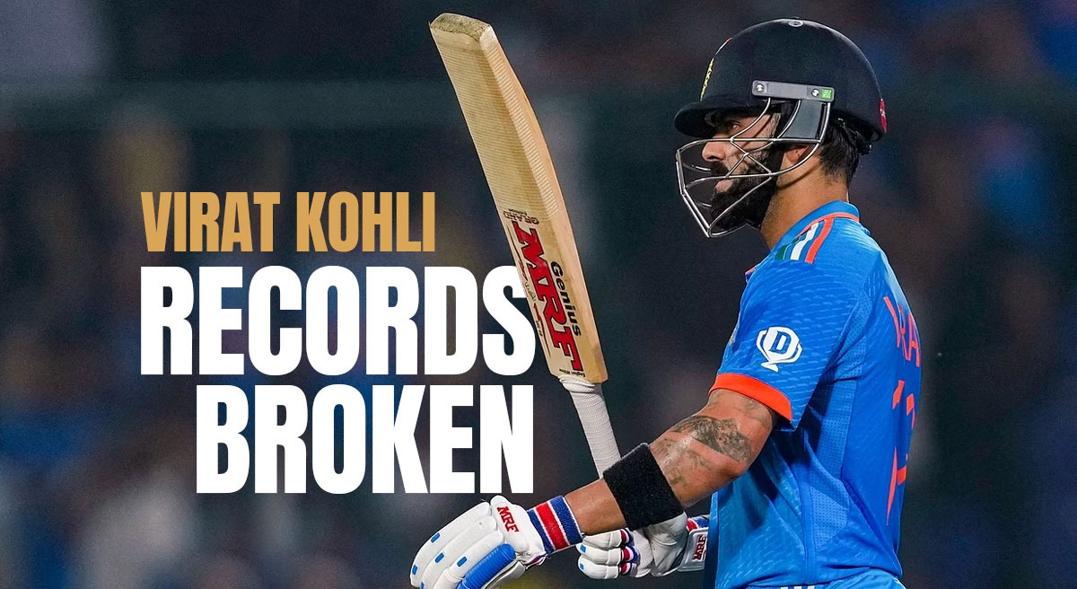 Virat Kohli’s Phenomenal World Cup 2023: 5 Record-Breaking Achievements