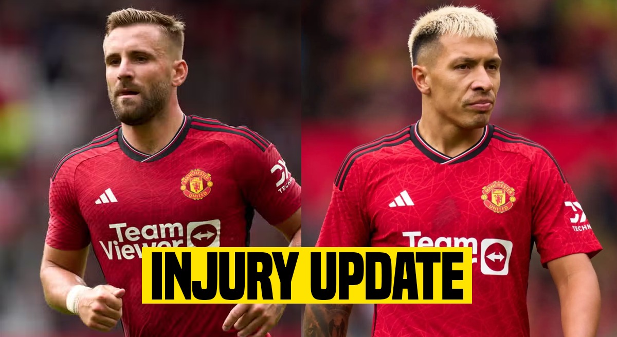 Manchester United provides latest injury update on Licha and Luke Shaw