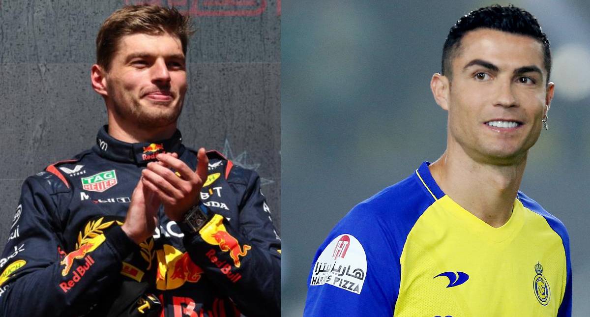 Max Verstappen’s Impersonation of Cristiano Ronaldo’s ‘Siuuu’ Celebration Caught on Camera