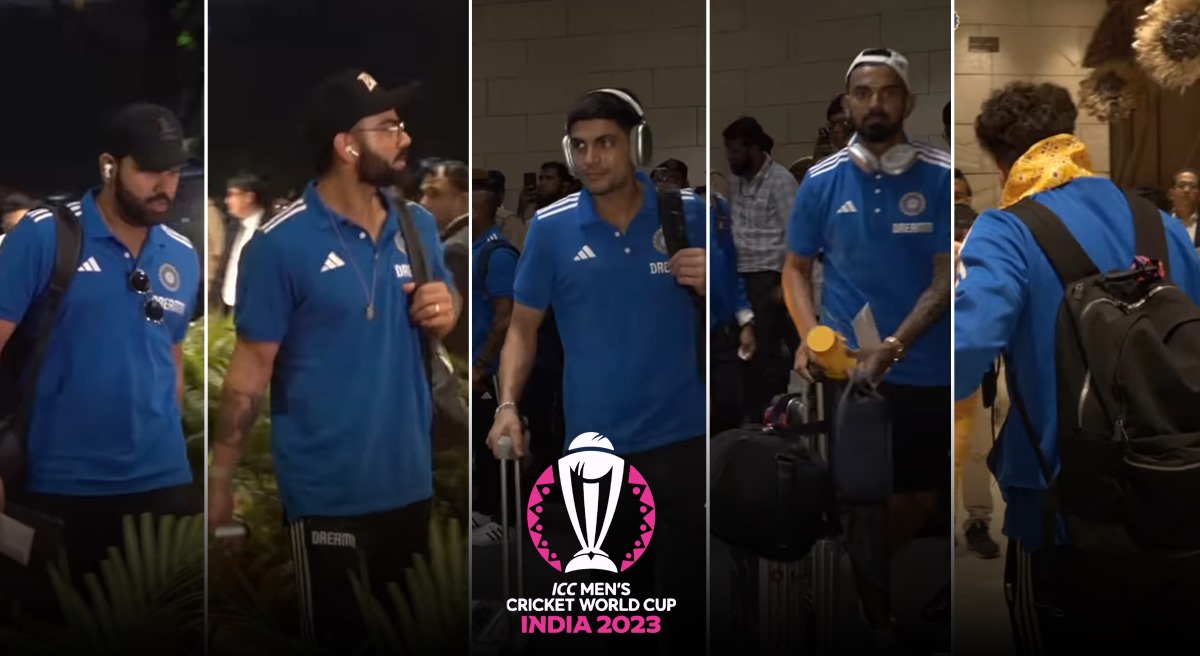 India Cricket Team flies to Mumbai for Semi-Final Showdown against New ...