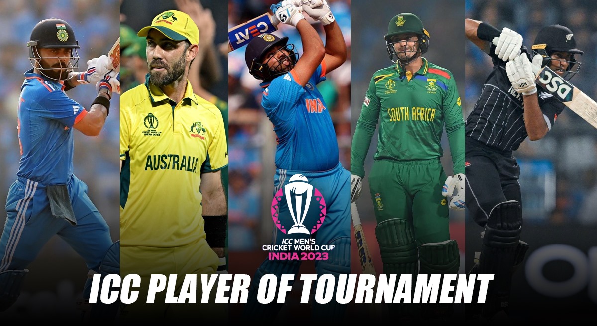 Kohli and Rohit Among 4 Indians Nominated for ICC Player of the Tournament Award