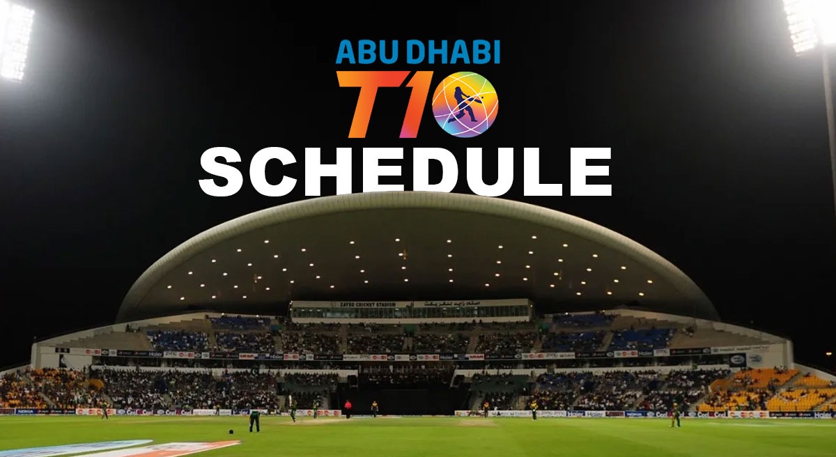 Abu Dhabi T10 2023 Schedule Out, Tournament Begins On Nov 28, Final On ...