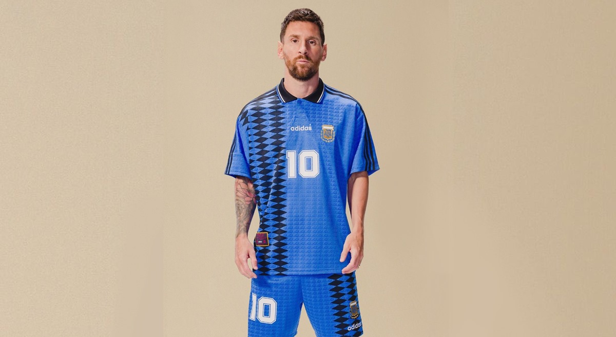 Iconic: Lionel Messi Honors Diego Maradona in Argentina’s Retro 1994 World Cup Kit