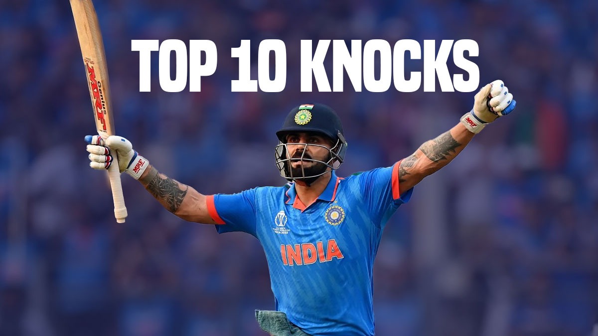 Virat Kohli’s Top 10 ODI Centuries from His 50 Centuries