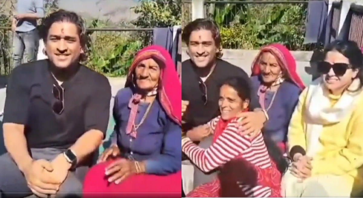 MS Dhoni’s Homecoming in Uttarakhand: A Reunion with his Roots amid the Dhoni Community