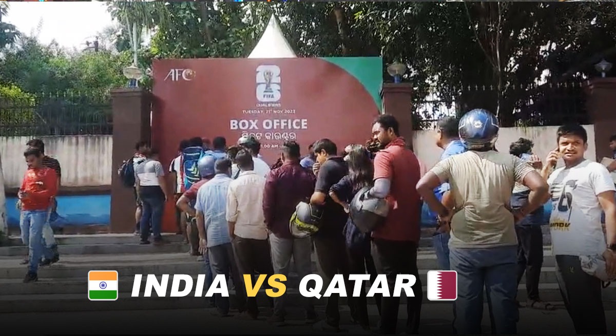 Frenzy for Tickets Surges as Indian Football Team Prepares to Take on Qatar