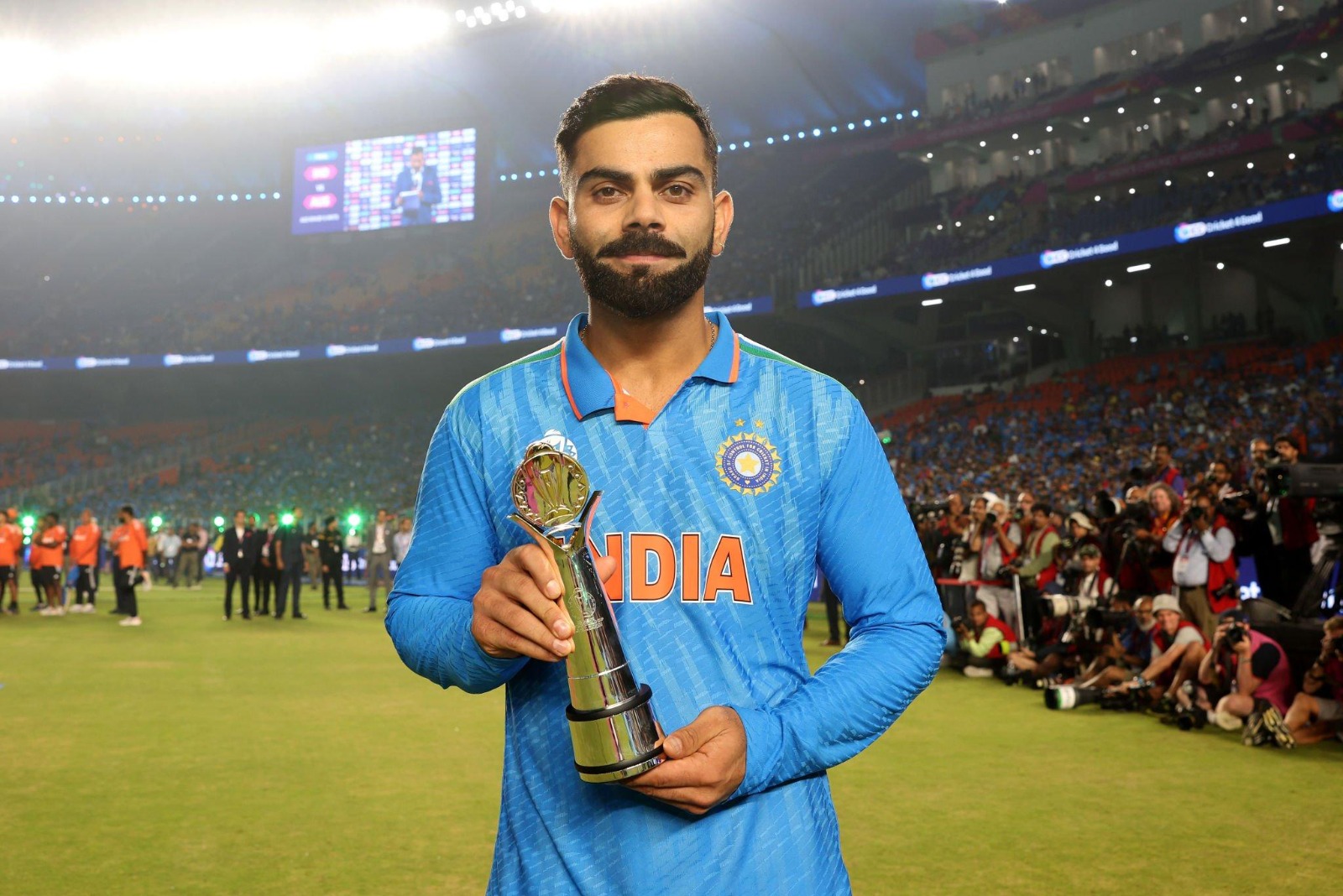 Virat Kohli Player of the tournament, Check all World Cup awards ...