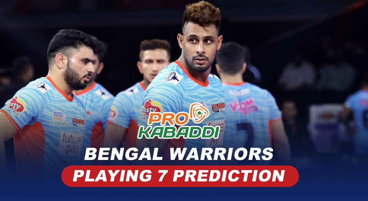 Battle of the Titans: PKL 2023 – Bengal Warriors’ Starting Seven Takes on Bengaluru Bulls