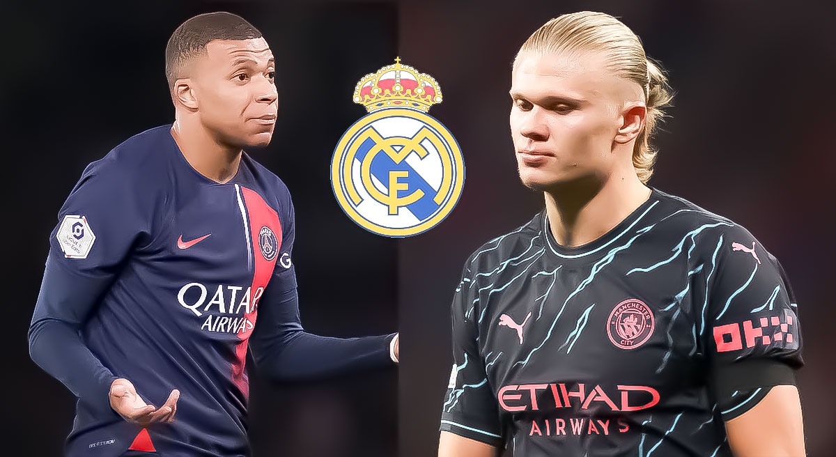 Real Madrid’s Eyeing Haaland and Mbappe with a £342 Million Budget