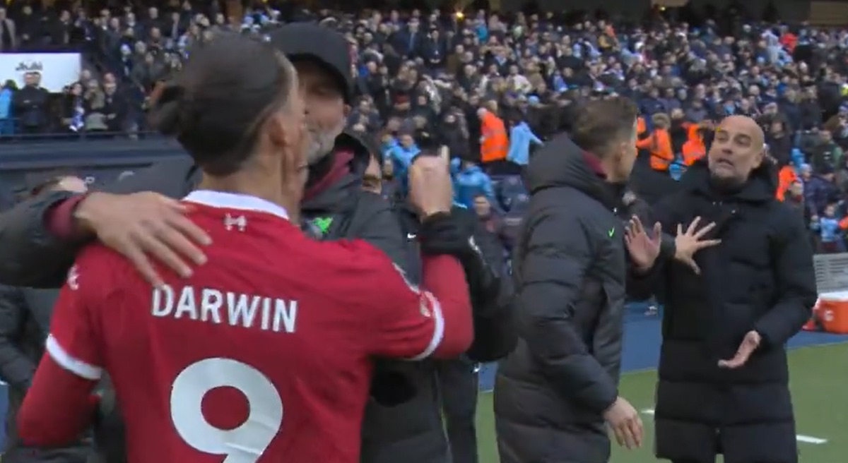 Drama unfolds as Darwin Nunez clashes with Pep Guardiola after Man City vs Liverpool showdown